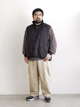 Bshopスタッフさん（メンズ・171cm）の秋コーディネート