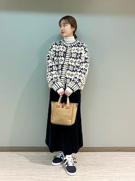 「unfil」｜Bshopスタッフさん（レディース・155cm）の秋コーディネート