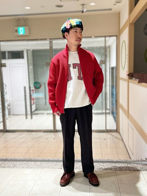 MORRIS & SONS | ドライバーズニット MENを使った人気ファッション