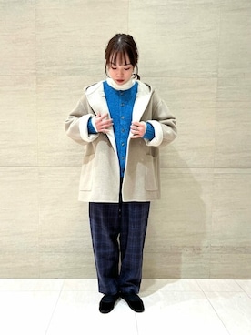 「GALLEGO DESPORTES」｜Bshopスタッフさん（レディース・153cm）の冬コーディネート