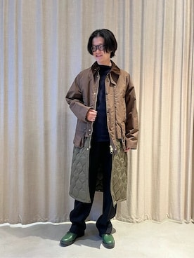 Bshopスタッフさん（メンズ・175cm）の冬コーディネート
