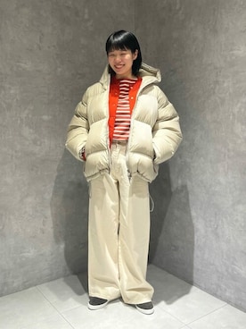「THE SHINZONE（ザ　シンゾーン）のアイテム（トップス）」を使った、Bshopスタッフさん（レディース・160cm）の冬コーディネート