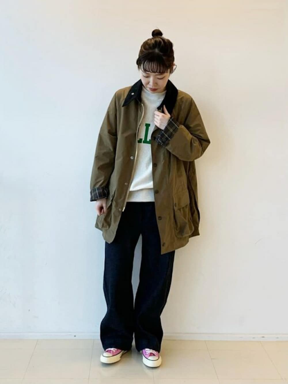 Sanca（サンカ）の「Sanca | ロゴ スウェットプルオーバー WOMEN