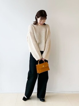 「unfil」｜Bshopスタッフさん（レディース・160cm）の春コーディネート