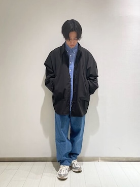 「GYMPHLEX（ジムフレックス）のアイテム（ジャケット/アウター）」を使った、Bshopスタッフさん（メンズ・170cm）の春コーディネート
