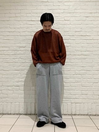 MONITALY | スウェットパンツ BLACK MONITALY（モニタリー）の「MONITALY | スウェットパンツ BLACK MEN