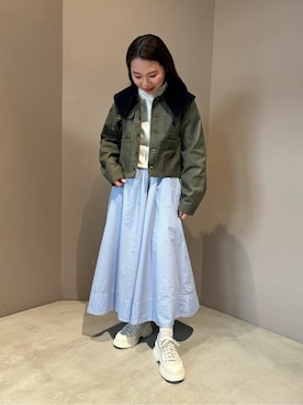 「unfil」｜Bshopスタッフさん（レディース・153cm）の春コーディネート