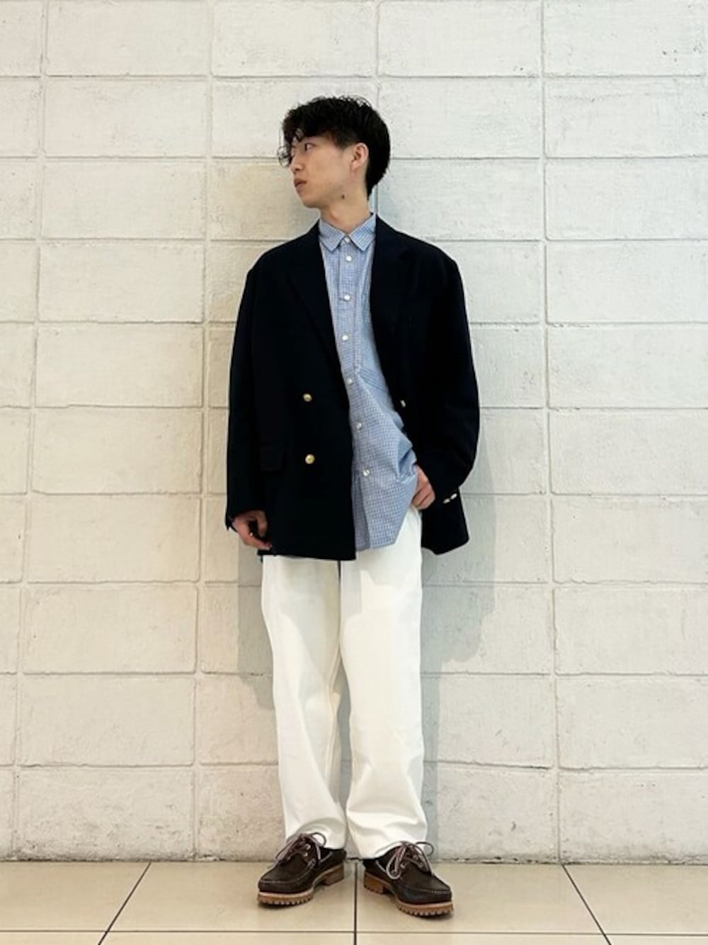 GYMPHLEX（ジムフレックス）の「Gymphlex | ダブルブレストブレザー