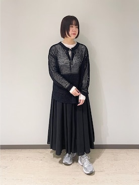 「unfil」｜Bshopスタッフさん（レディース・160cm）の春コーディネート