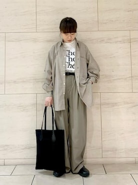 GRAMICCI | 〈別注〉2タックワイドストレートパンツ WOMENを使った人気