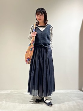 Bshopスタッフさん(レディース・155cm)の春コーディネート