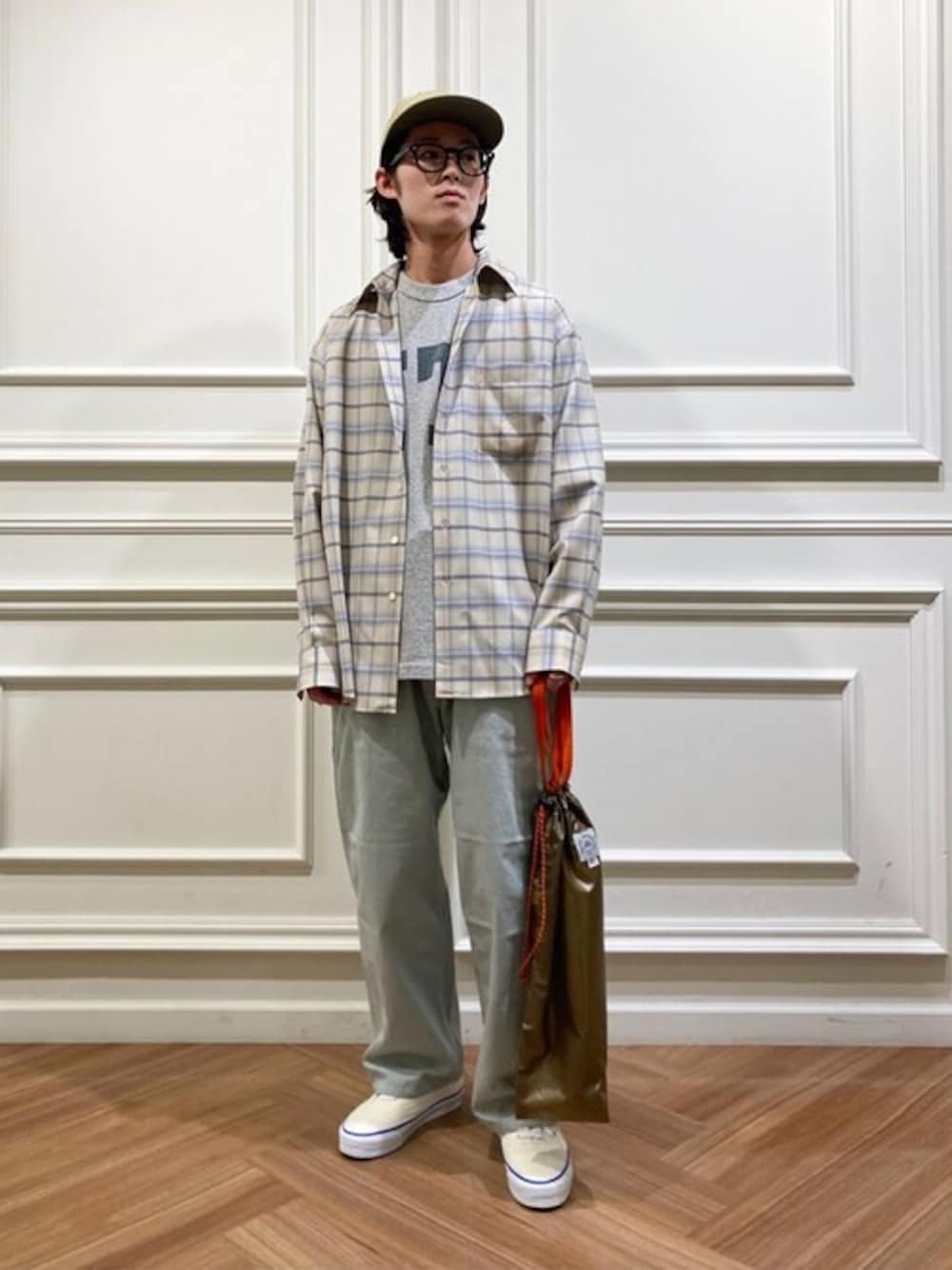 【新品タグ付】SEVENTEN ベーシックパンツ（ダンガリー）S Sanca（サンカ）の「Sanca | 〈別注〉ダンガリーペインター