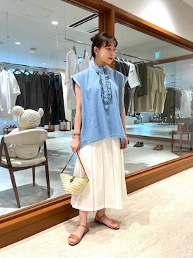 Bshopスタッフさん(レディース・155cm)の夏コーディネート