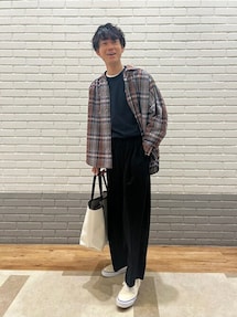 AiE エーアイイー NEPENTHES チェックプルオーバーシャツトップス AiE エーアイイー NEPENTHES チェックプルオーバーシャツトップス