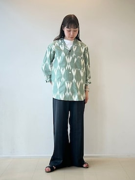 Bshopスタッフさん(レディース・162cm)の夏コーディネート