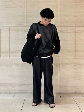 Bshopスタッフさん(メンズ・170cm)の夏コーディネート