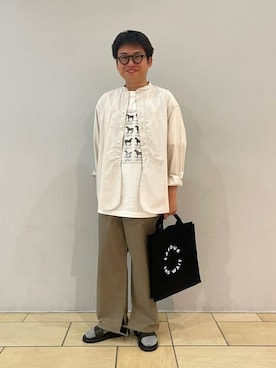 Bshopスタッフさん（メンズ・168cm）の夏コーディネート