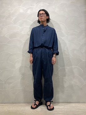 「夏秋ミックス」｜Bshopスタッフさん（メンズ・168cm）の夏コーディネート