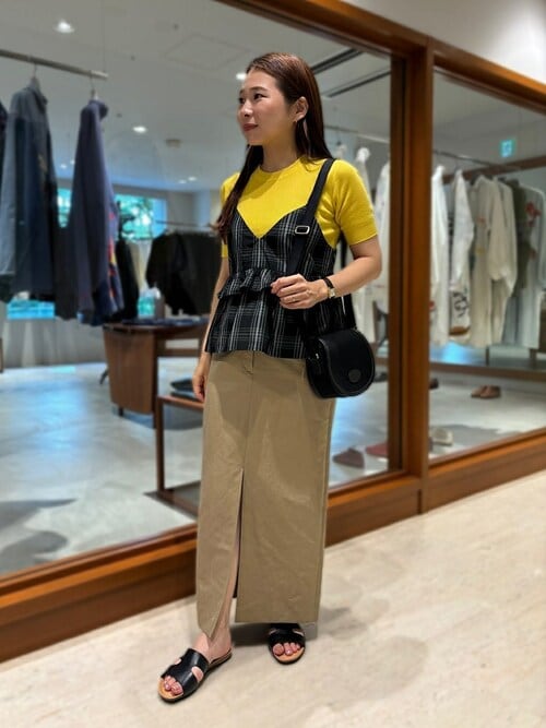 ニット セーター MORRIS ＆ SONS | コットン 半袖ニットTシャツ WOMEN レディース セール】MORRIS & SONS | コットン 半袖ニットTシャツ WOMEN