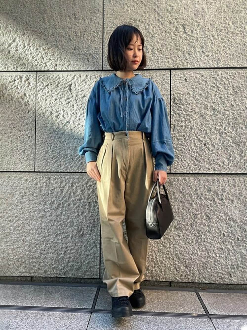 THE SHINZONE（ザ シンゾーン）の「THE SHINZONE | DENIM BLOUSE