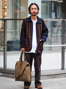 Bshopスタッフさん（メンズ・168cm）の秋コーディネート