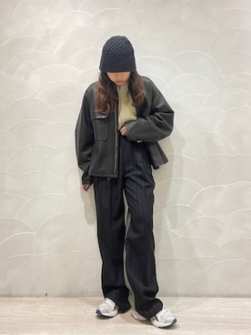 「KIJIMA TAKAYUKI」｜Bshopスタッフさん（レディース・158cm）の秋コーディネート