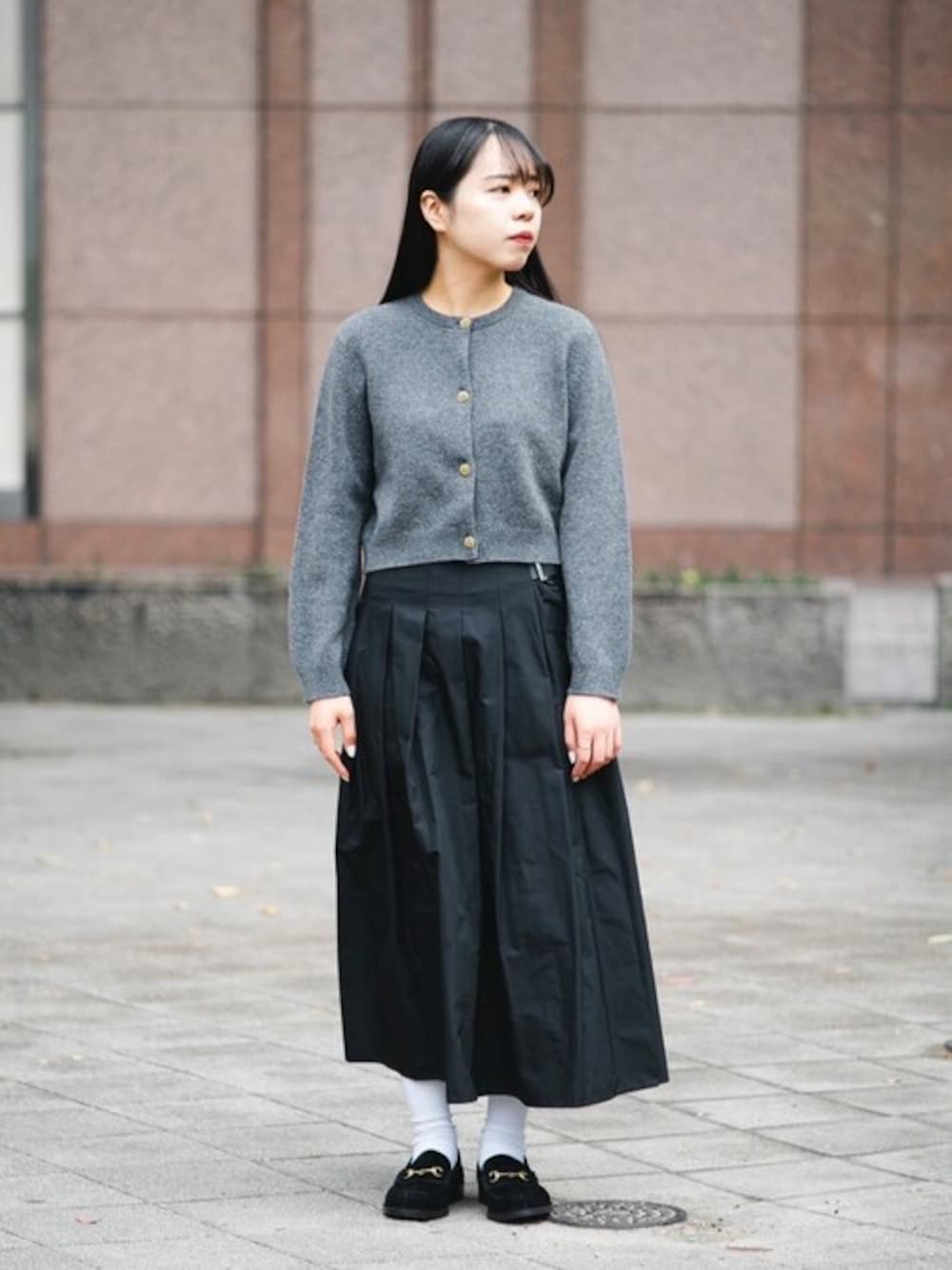 Glenmac 〈Bshop別注〉クルーネックニットカーディガン Glenmac 〈Bshop別注〉クルーネックニットカーディガン
