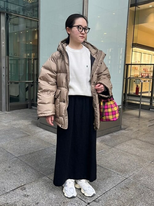 Bshopスタッフさんのダウンジャケット/コートを使ったコーディネート