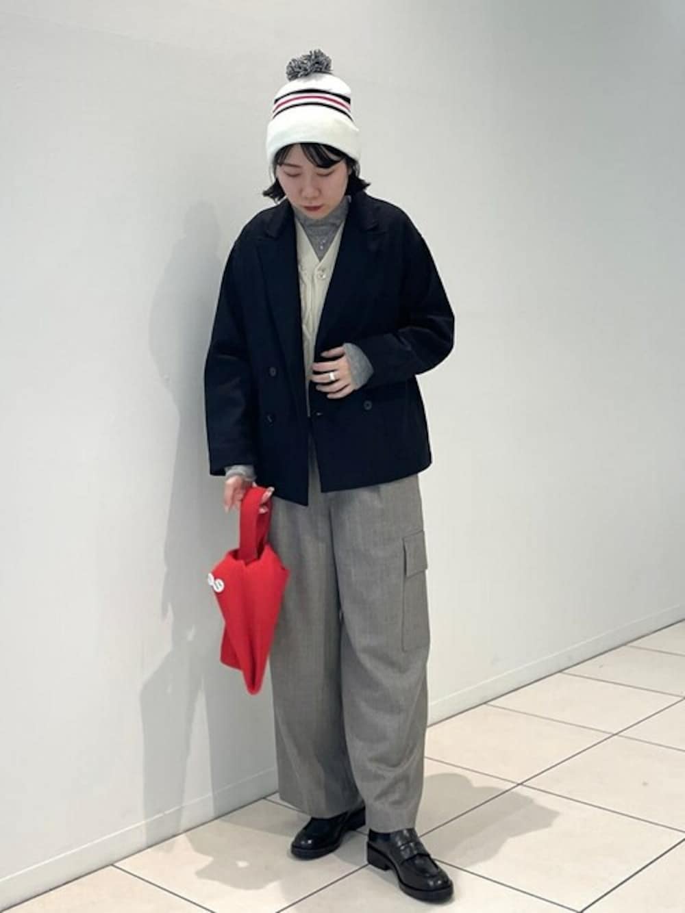 売切 VETRA セットアップ ウール フランネル テーラード ジャケット ワークパンツ 38 bshop ベトラ ネイビー スーツ トゥモローランド TOMORROWLAND VETRA COOK JACKET コットンジャケット