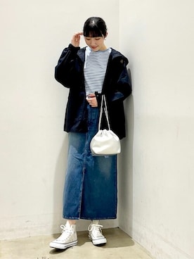 ponさん（レディース・170cm）の春コーディネート