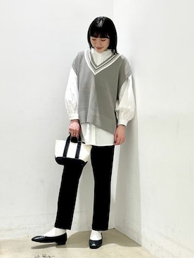 ponさん（レディース・170cm）の春コーディネート