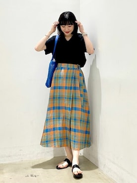 ponさん（レディース・170cm）の夏コーディネート