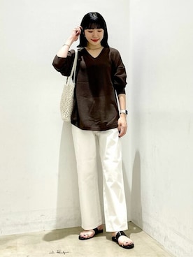 ponさん（レディース・170cm）の夏コーディネート