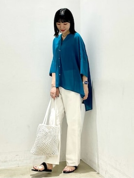 ponさん（レディース・170cm）の夏コーディネート