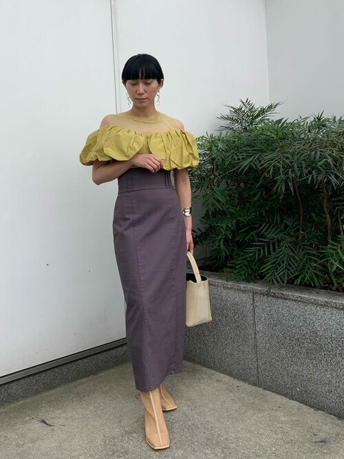 植木綾夏 Staff Lagunamoon Lagunamoonのニット セーターを使ったコーディネート Wear