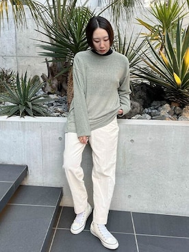 「ハンサムコーデ」｜conaさん（レディース・160cm）の冬コーディネート