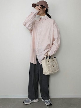 「ハンサムコーデ」｜conaさん（レディース・160cm）の冬コーディネート