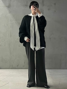 「ハンサムコーデ」｜conaさん（レディース・160cm）の春コーディネート