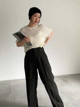 SELECT MOCA SNAPさん(レディース・162cm)の夏コーディネート