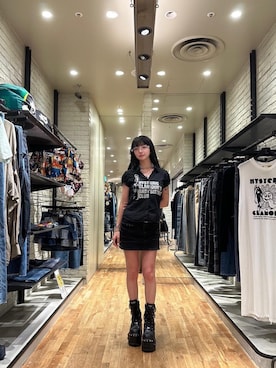 「シャツ 」｜CANAさん（レディース・156cm）の夏コーディネート