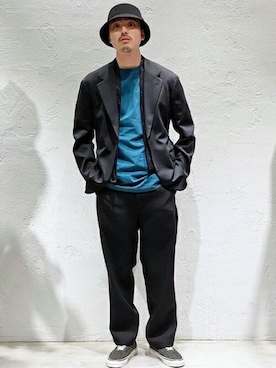 「onegravity（ワングラビティ）のアイテム（ジャケット/アウター）」を使った、ESTNATION MENSさん（メンズ・184cm）の春コーディネート