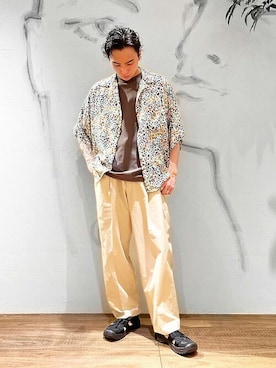 ESTNATION MENSさん（メンズ・178cm）の夏コーディネート