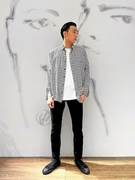 「NAILS（ネイル）のアイテム（パンツ）」を使った、ESTNATION MENSさん（メンズ・178cm）の秋コーディネート