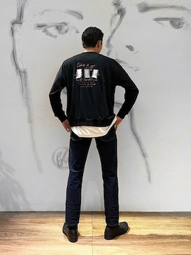 「NAILS（ネイル）のアイテム（パンツ）」を使った、ESTNATION MENSさん（メンズ・178cm）の秋コーディネート