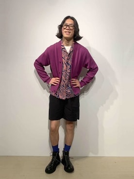 「AURALEE」｜ESTNATION MENSさん（メンズ・183cm）の夏コーディネート