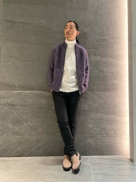 「PT TORINO（ピーティートリノ）のアイテム」を使った、ESTNATION MENSさん（メンズ・175cm）の冬コーディネート