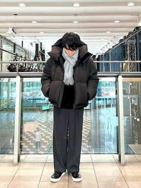 「PaDD（パッド）のアイテム」を使った、ESTNATION MENSさん（メンズ・168cm）の冬コーディネート