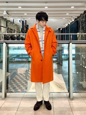 ESTNATION MENSさん（メンズ・168cm）の冬コーディネート