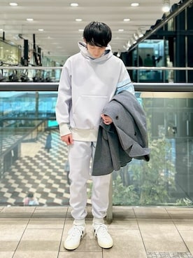 「onegravity（ワングラビティ）のアイテム」を使った、ESTNATION MENSさん（メンズ・168cm）の冬コーディネート