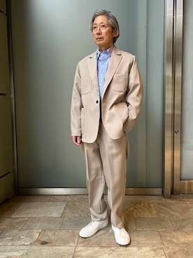 ESTNATION MENSさん（メンズ・164cm）の春コーディネート